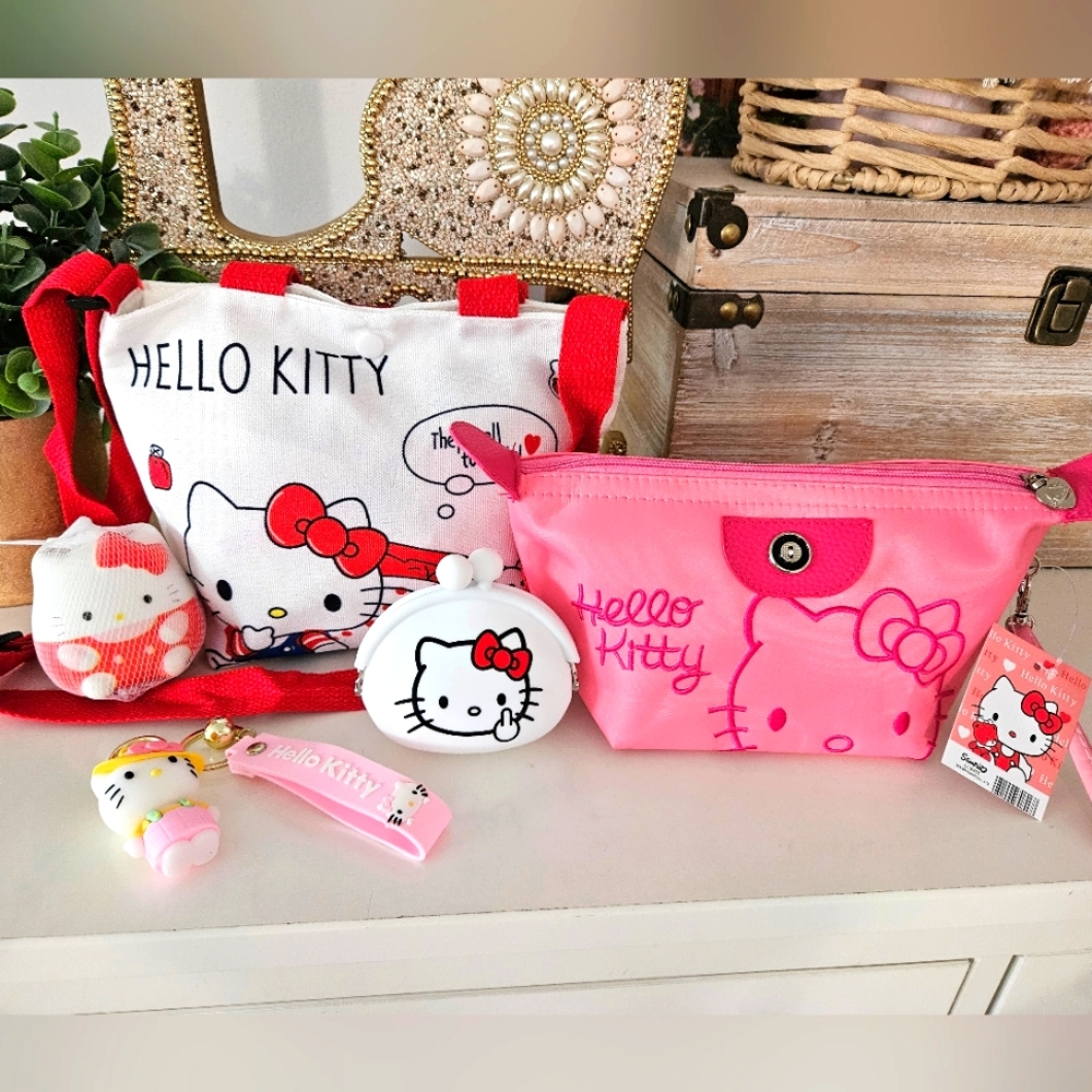 Hello Kitty NEW 5PC Bundle